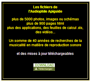 Download - Téléchargement des fichiers de l'audiophile AA
