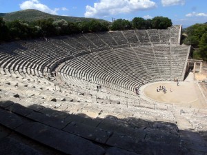 Théâtre antique d'Epidaure en Grèce
