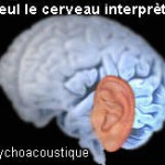 L'oreille transmet, le cerveau interprète (psychoacoustique)