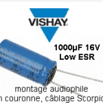 Condensateurs VISHAY Low ESR