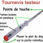 Tournevis Testeur