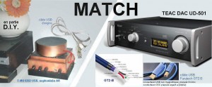 Match E-MU 0202 DIY vs Dac TEAC UD-501