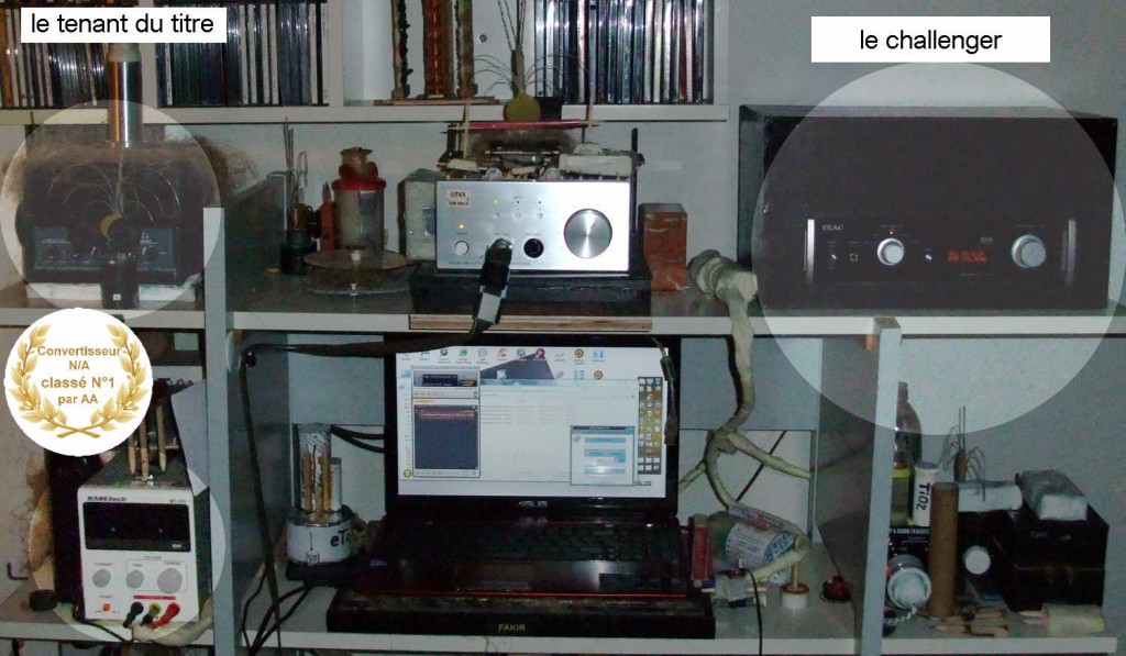 Ecoute comparée E-MU 0202 vs TEAC UD-501