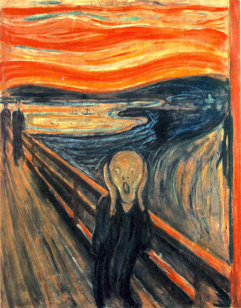 Le cri, par Edward Munch Le cri, par Edward Munch